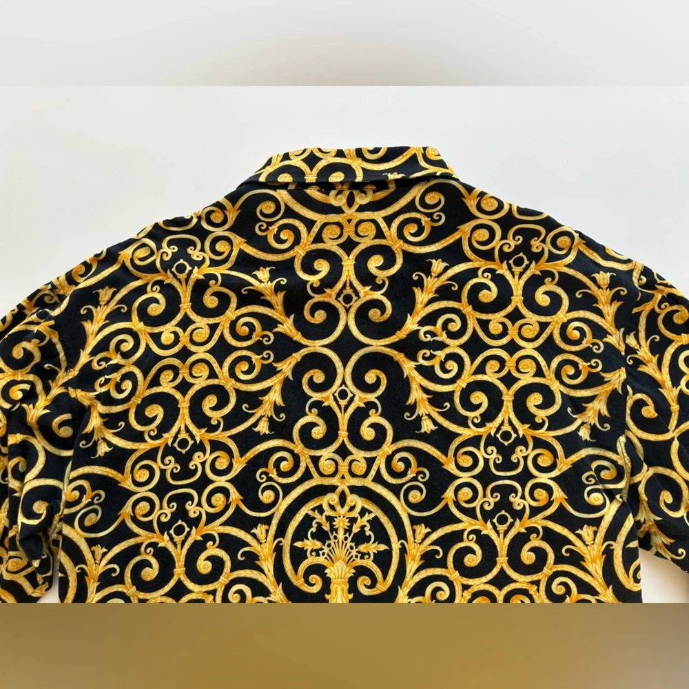 Authentic Versace Print Button Up - Picture 8 of 8